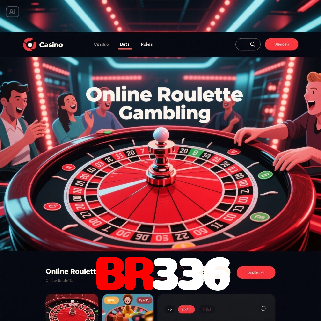 BR336:Entre na ação! Aposte nas melhores mesas de roleta!