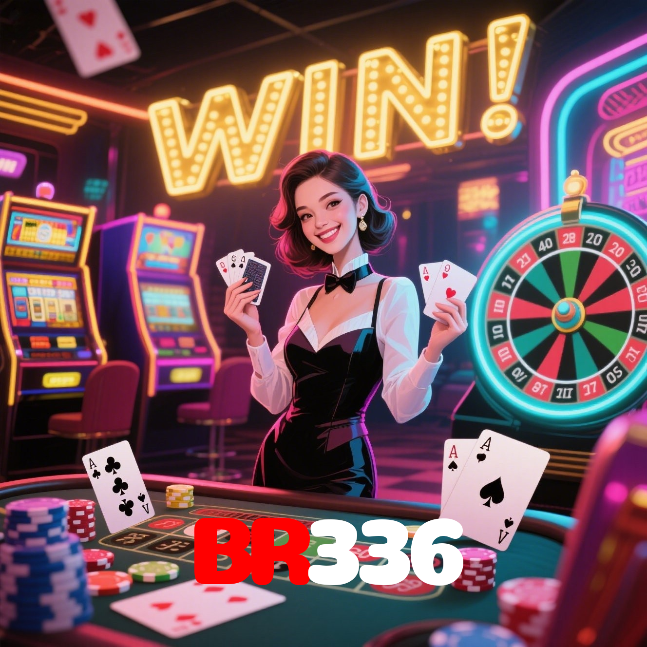 BR336:Jogue no nosso cassino e prove sua habilidade nas cartas de poker!