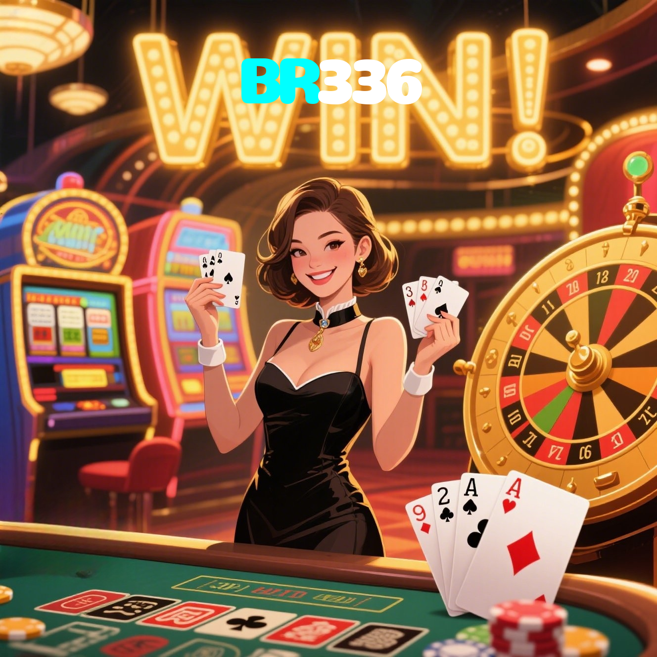 BR336:Em cada giro, uma vitória! Jogue nas melhores slots online!